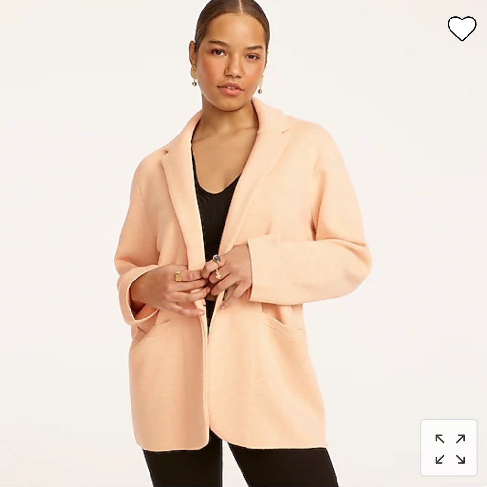 J. Crew NWT❗️Cecile Relaxed Sweater Blazer